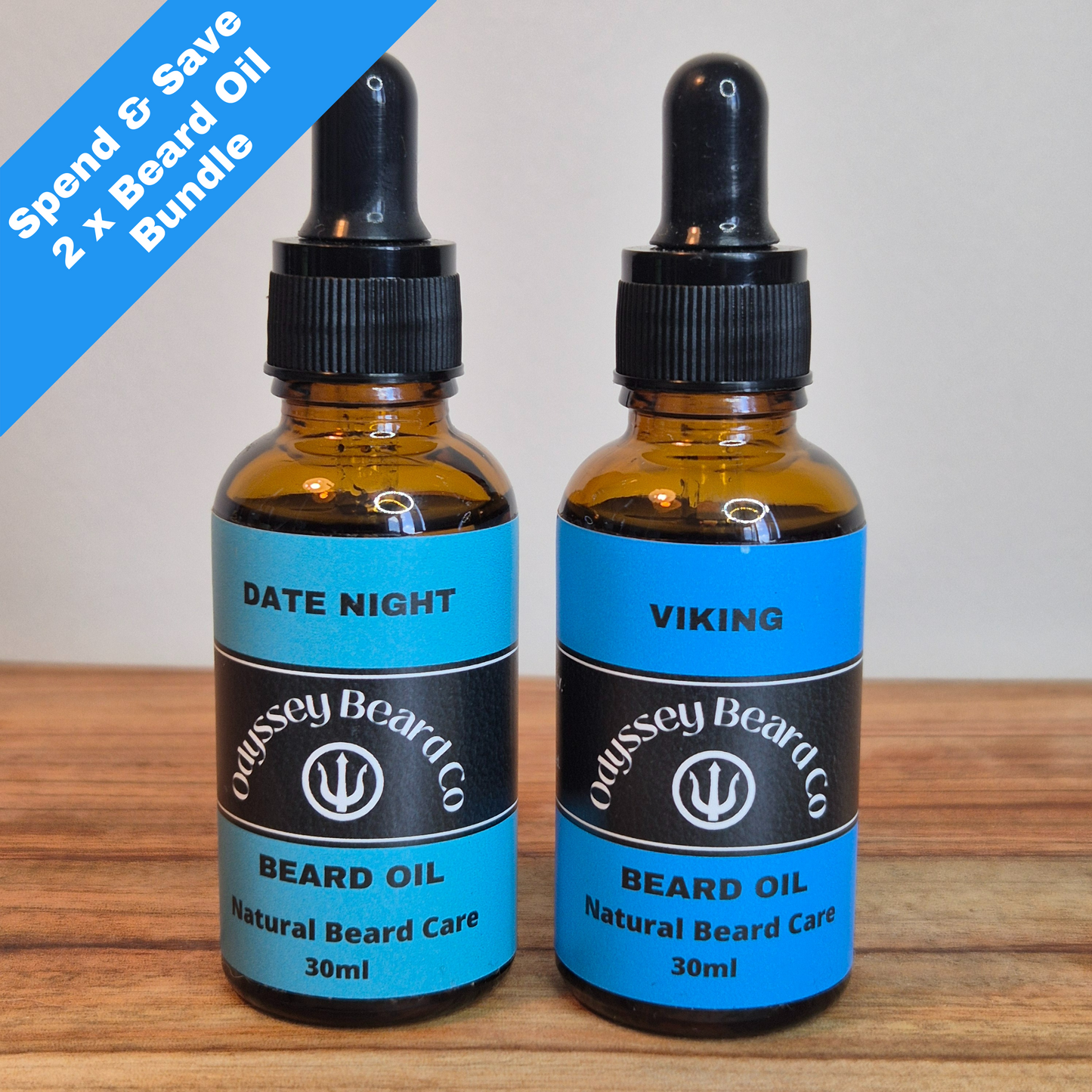 2 x 30ml Beard Oil Bundle