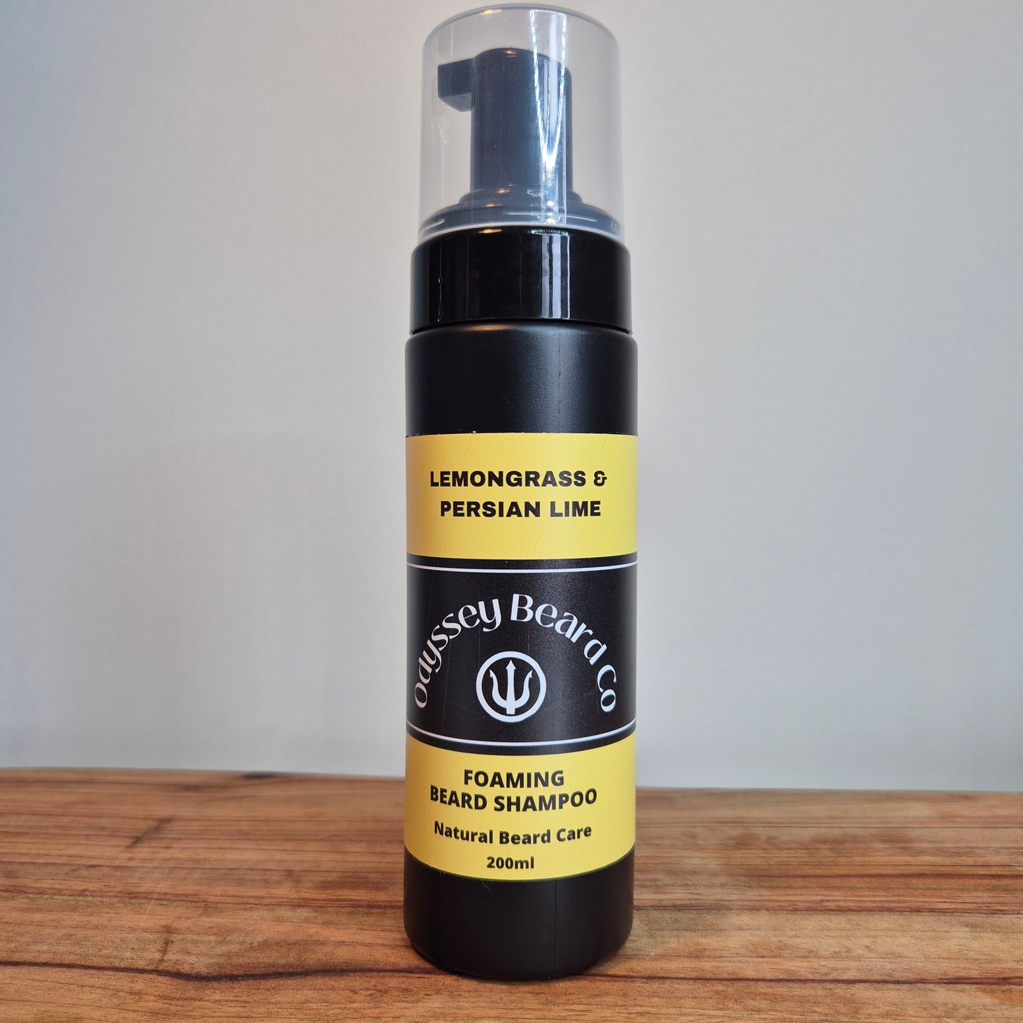 200ml Lemongrass & Persian Lime Foaming Beard Shampoo