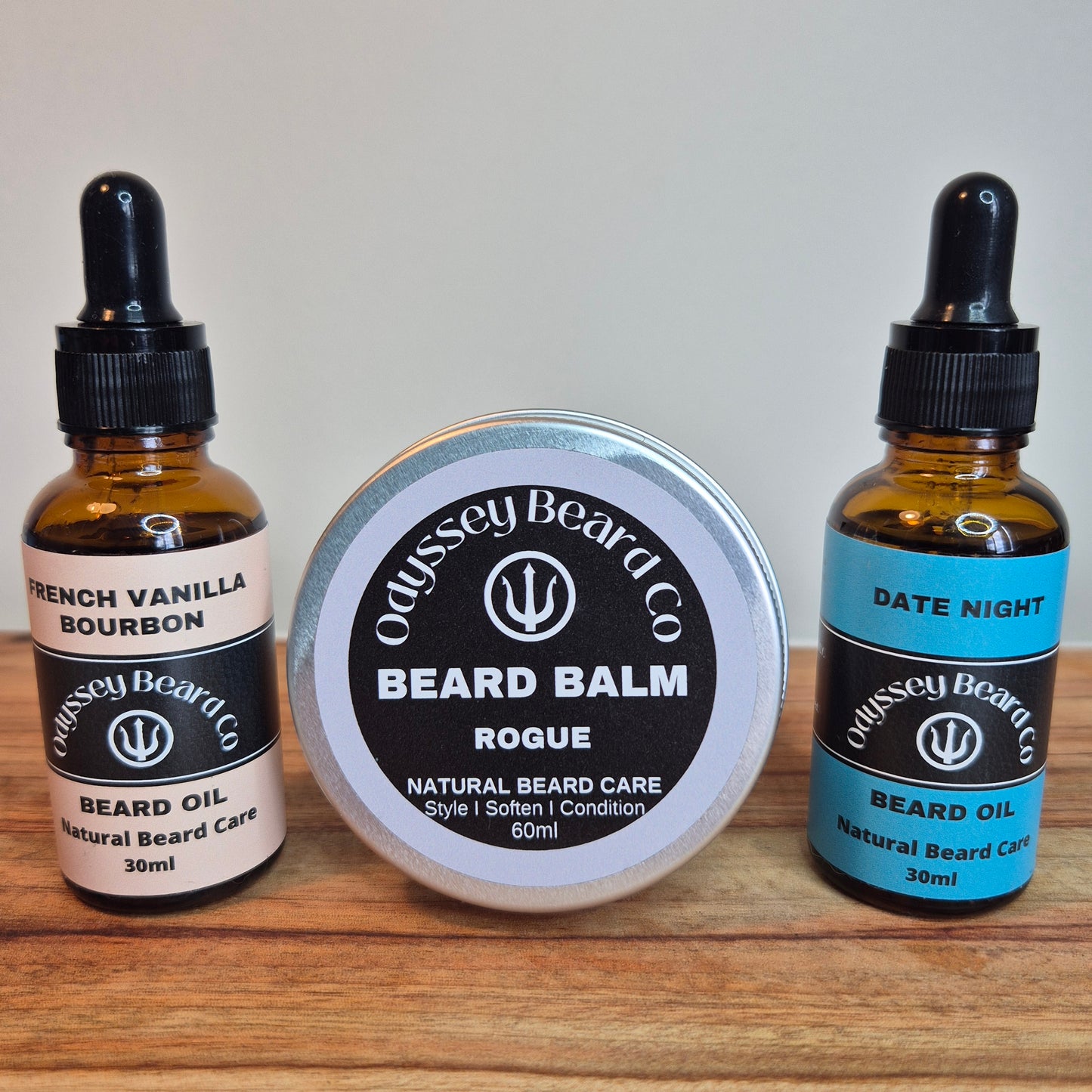 2 x Beard Oil and 1 x Beard Balm Bundle