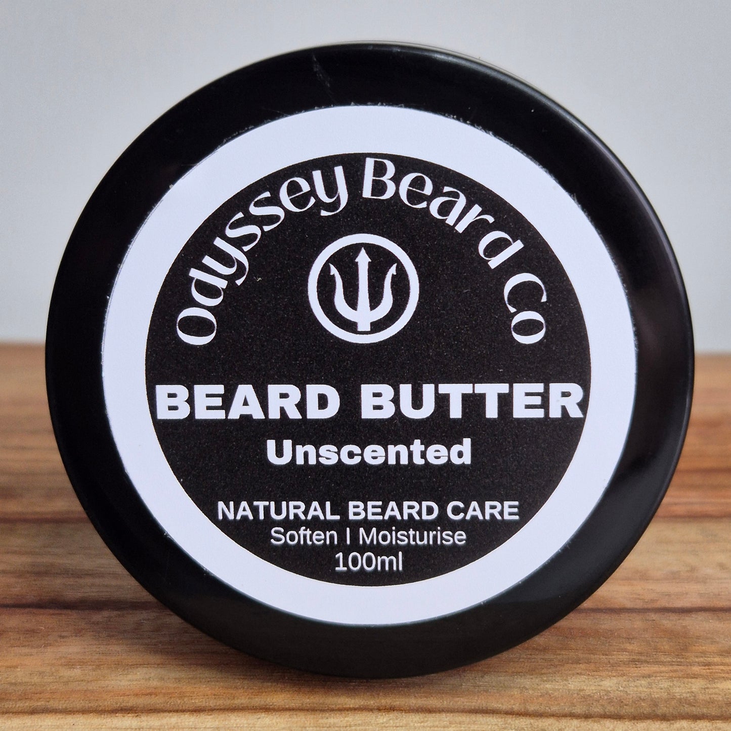 100ml Unscented Beard Butter (100% natural)