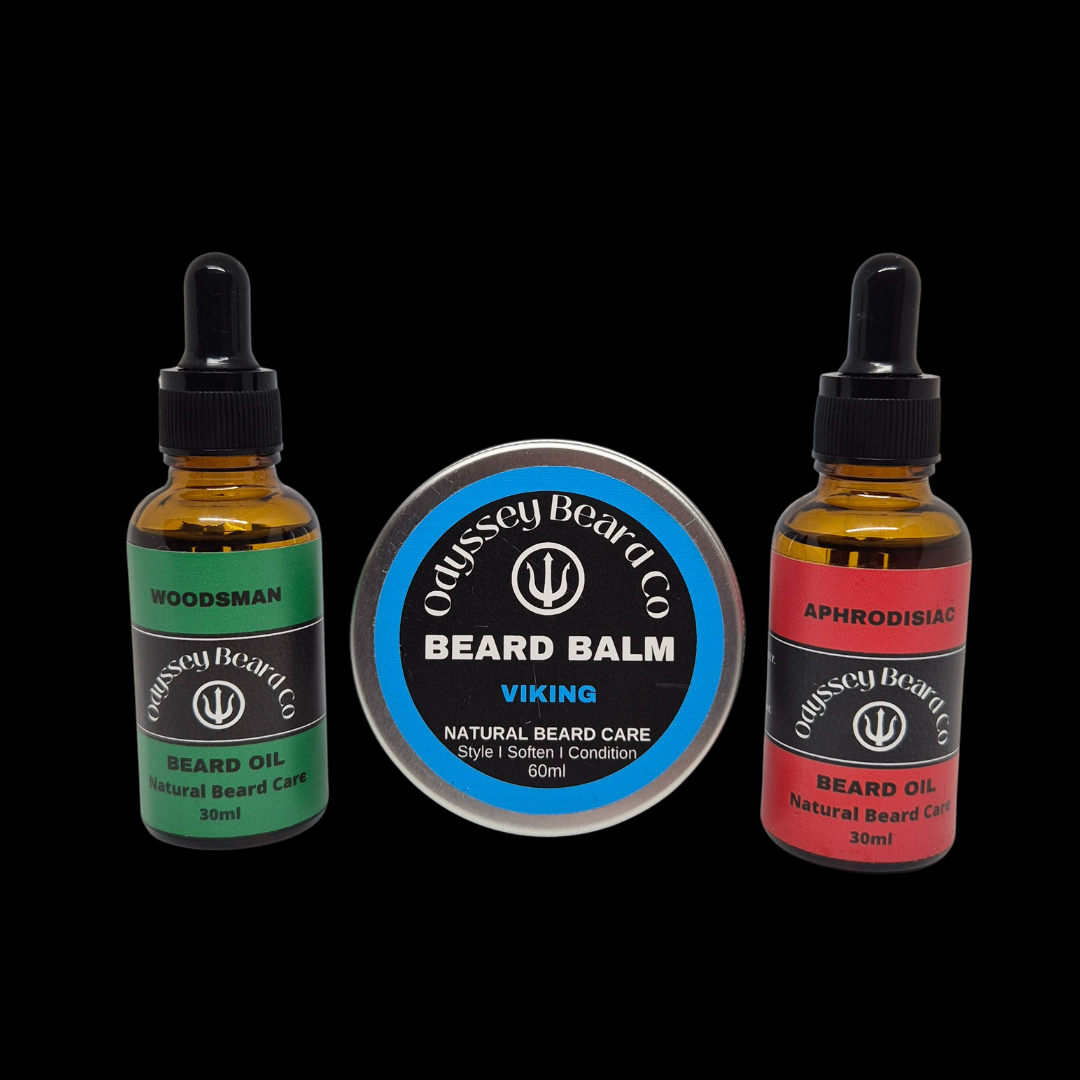 2 x Beard Oil and 1 x Beard Balm Bundle