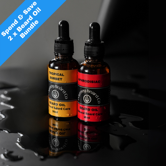 Twin pack beard oil