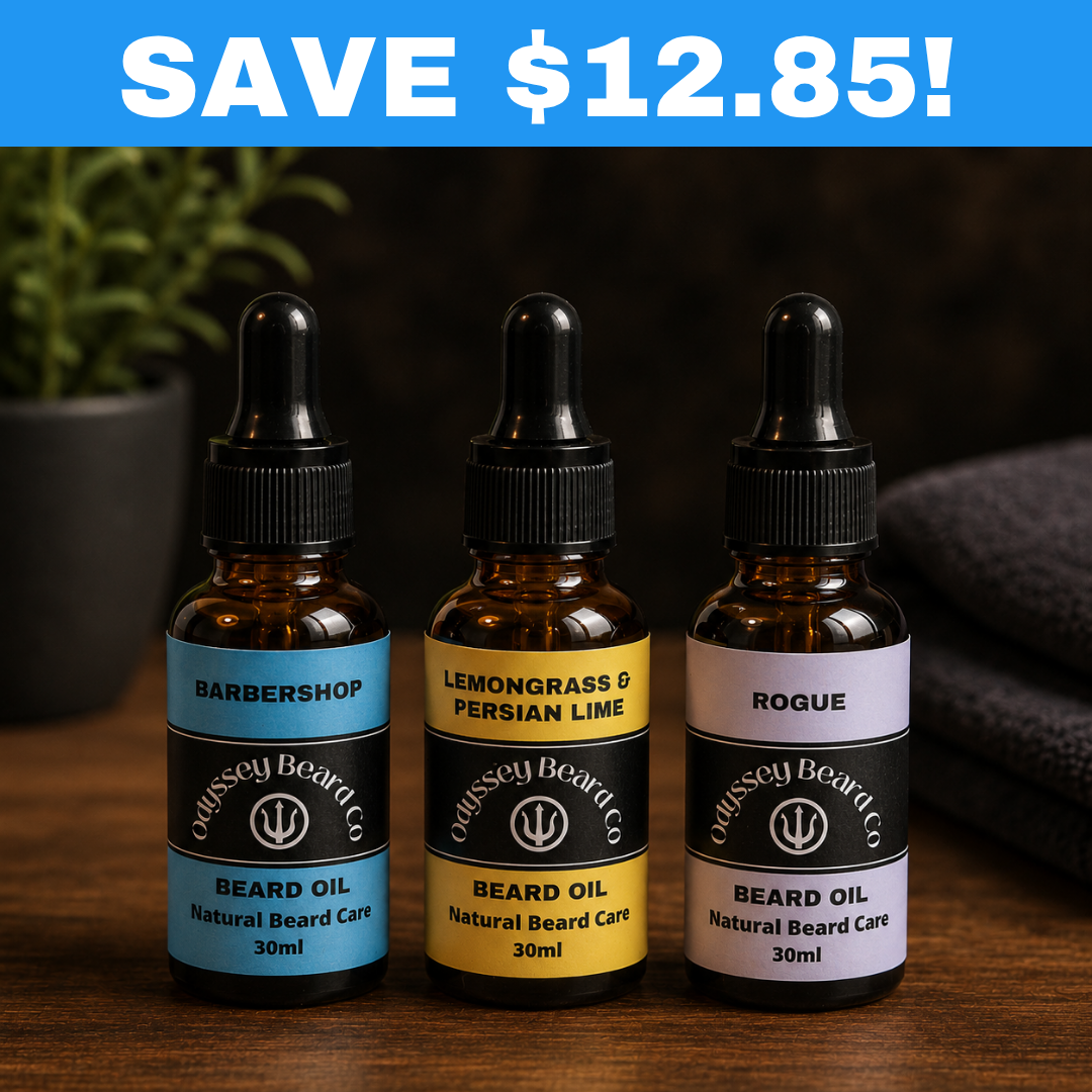 3 x 30ml Beard Oil Bundle