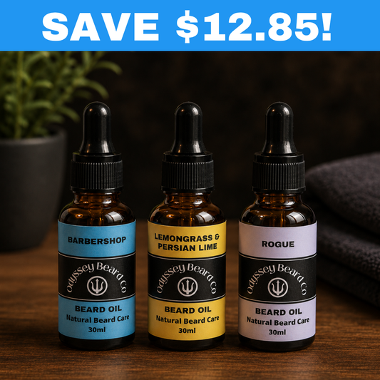 3 x 30ml Beard Oil Bundle