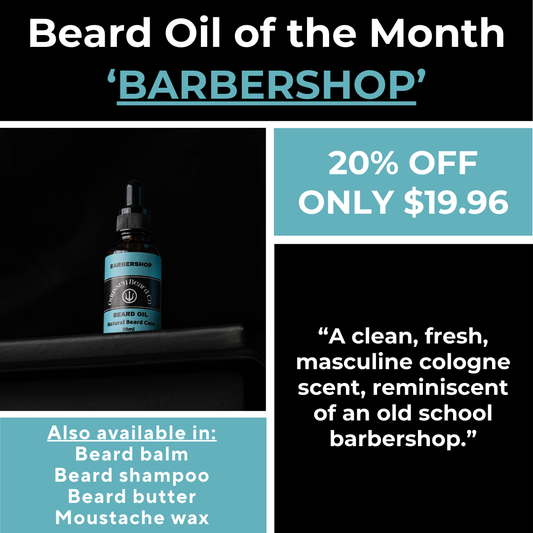 Beard Oil of the Month - Barbershop - ON SALE