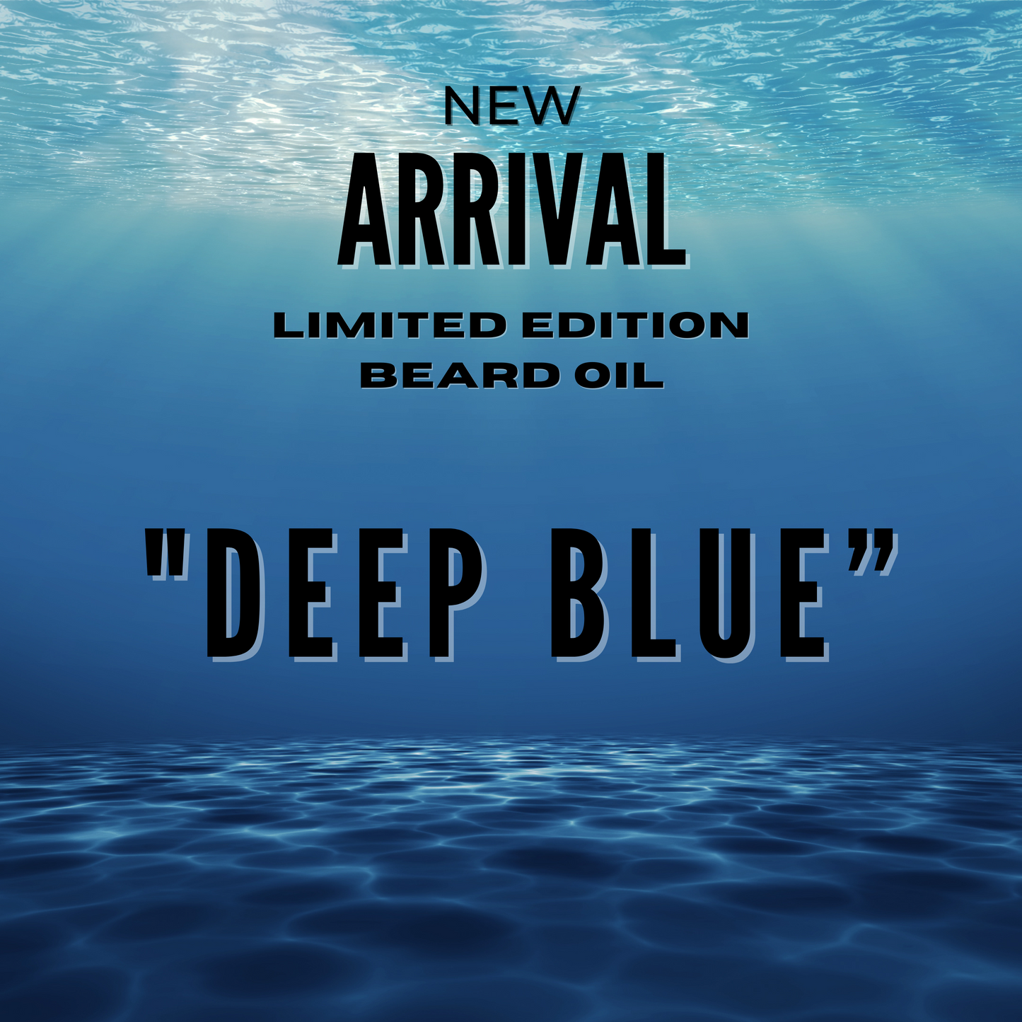 'Deep Blue' Beard Oil - Limited Edition
