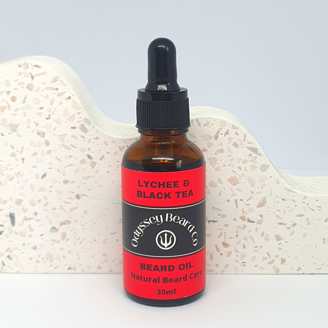 Lychee and Black Tea Beard Oil