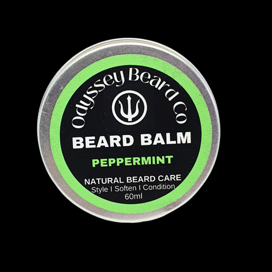 60ml Peppermint Beard Balm (100% natural)