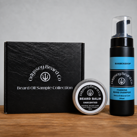 Sample Oil Collection, Beard Shampoo & Balm Bundle