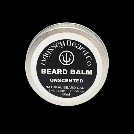 60ml Unscented Beard Balm (100% natural)