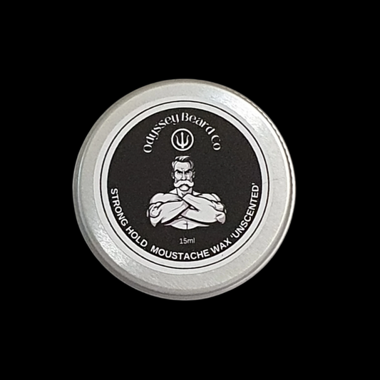 15ml Strong Hold Moustache Wax - 'Unscented'