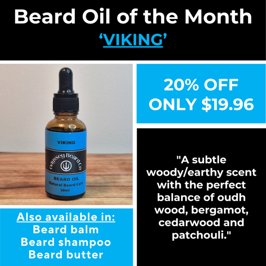 Beard Oil of the Month - VIKING - ON SALE