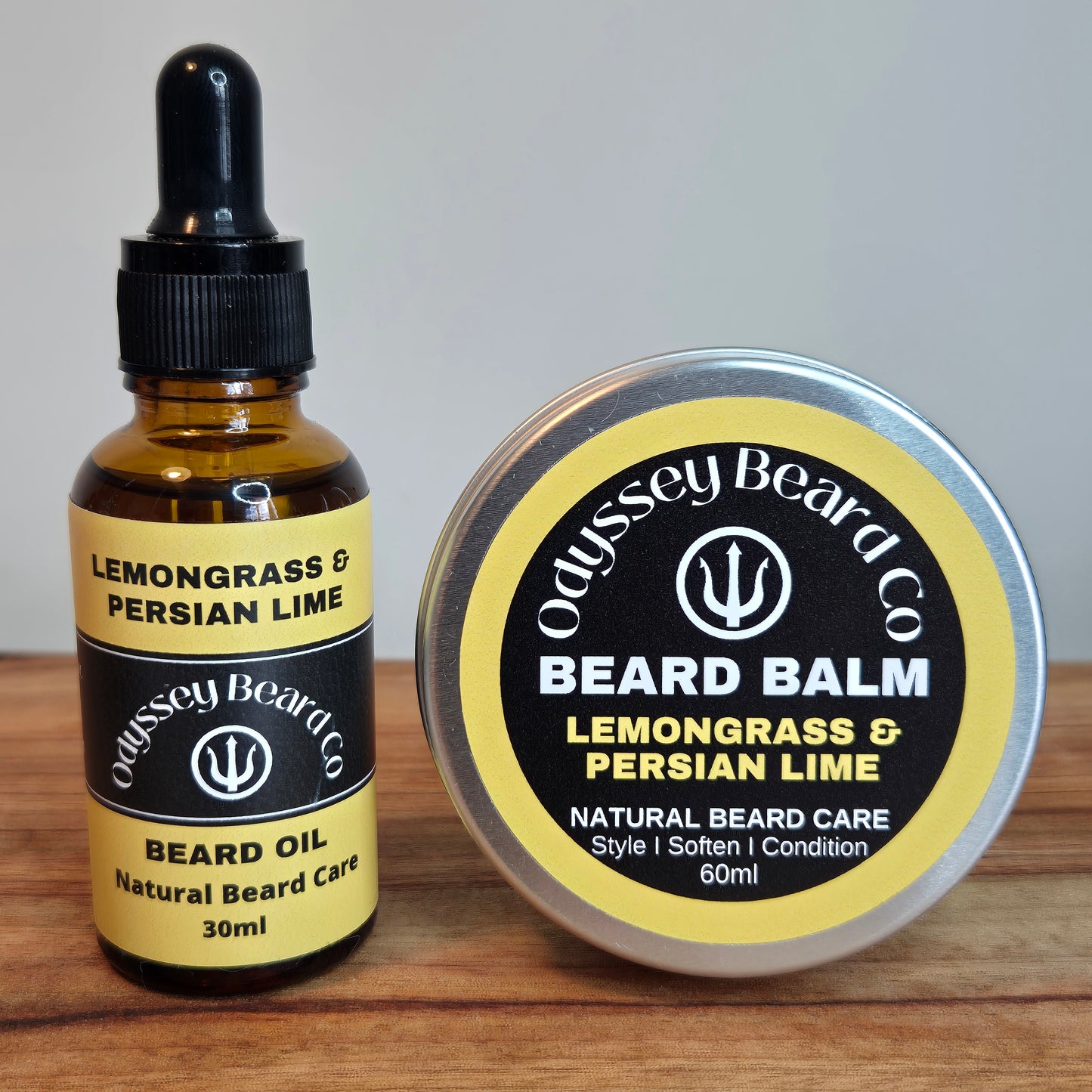 Beard Oil and Beard Balm Bundle (12 scent choices)