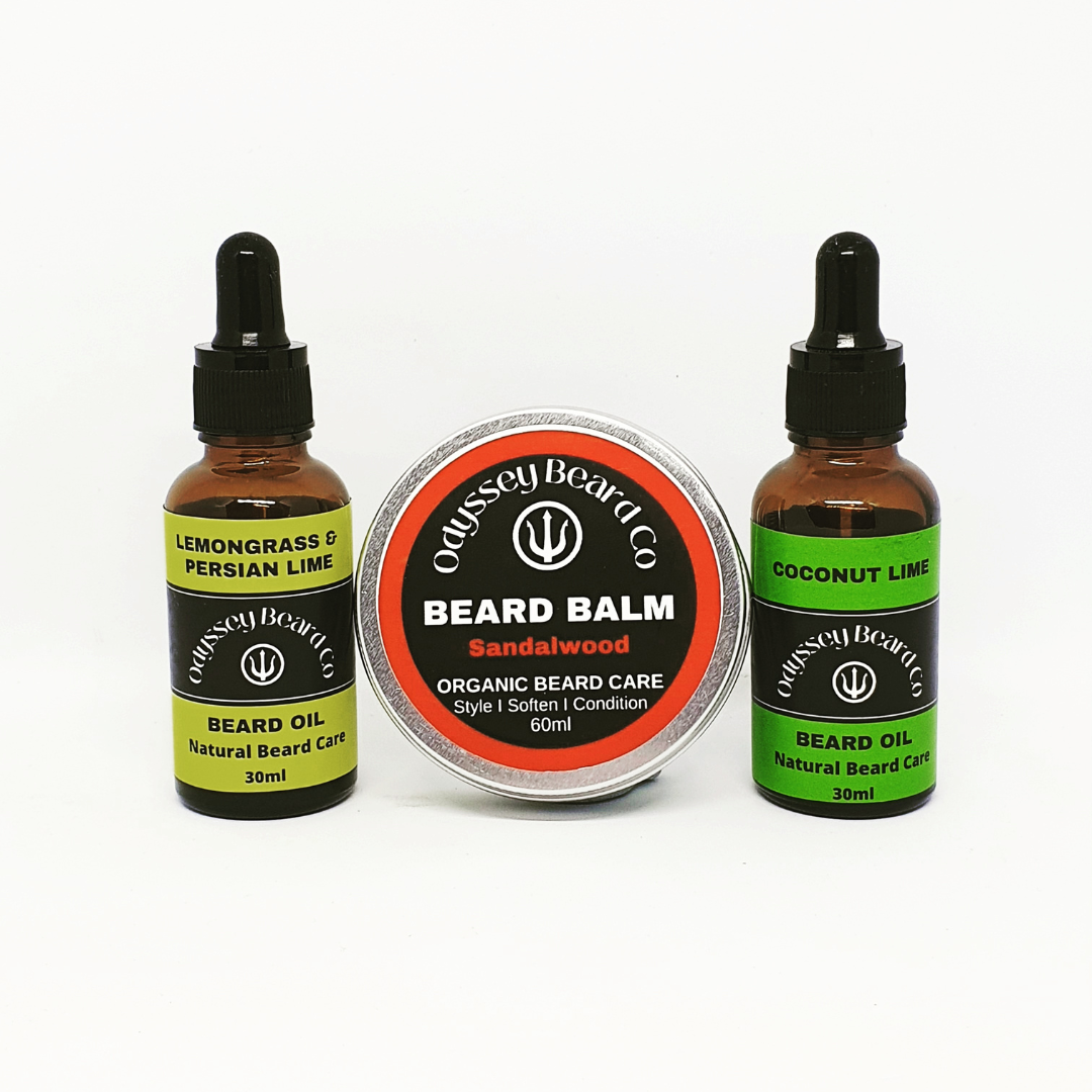 2 x Beard Oil and 1 x Beard Balm Bundle